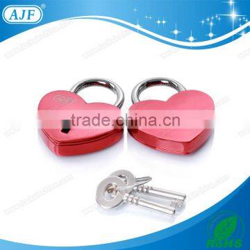 2016 AJF New Style and Very Popular Mini Zinc Alloy Red Heart Love Lock photo-4