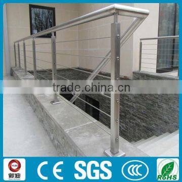 Deck and Balcony Stainless Steel Cable Railing Handrails Design photo-3