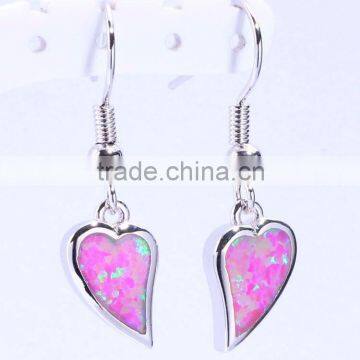 Pink Opal Wholesale 925 Sterling Silver Jewelry Earring