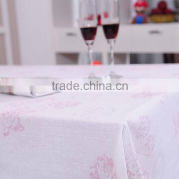 Rosette Satin Table Cloth/ Waterproof Tablecloth/rose Sequin Tablecloth photo-5