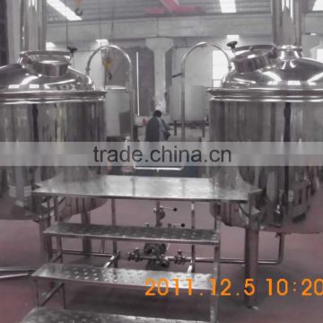 3000L large brewing equipment, beer fermentation tank, mash tun, lauter tun, boiling tank, whirlpool kettle