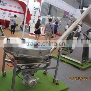 Stainless Steel Screw Feeding Conveyor With Safety Net photo-2