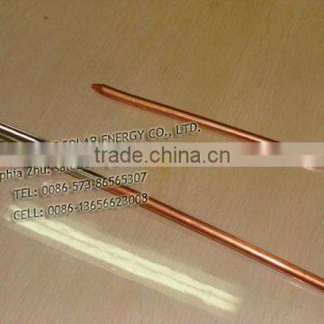 Heat pipe solar vacuum tubes