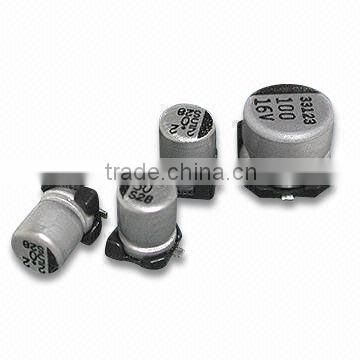 Aluminum Electrolytic Capacitors with 16V Voltage, Available in Various Capacitances