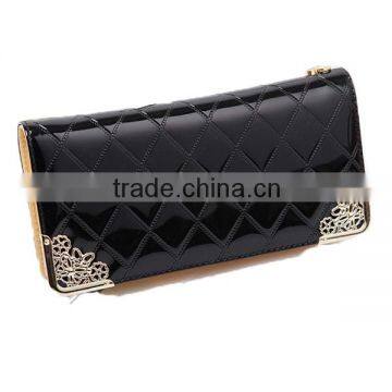 Colorful Quilted Woman Wallet Fashion Mobile Card Holder