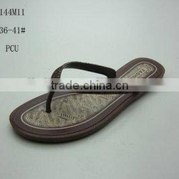 New design lady PCU shoes,comfortable slippers