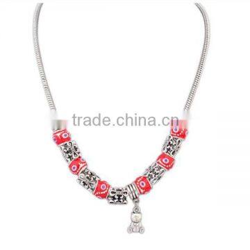 Wholesale Latest Design Beads Necklace With Fashion Custom Handmade Pendant SKA8520