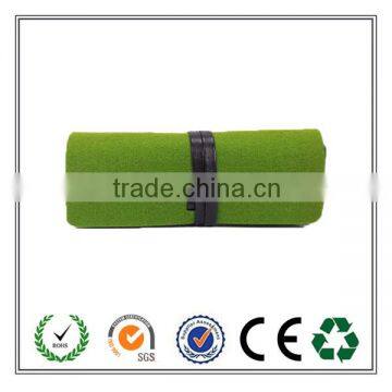 Lowest Price Handmade Foldable Felt Sunglasses Case with Leather Strap