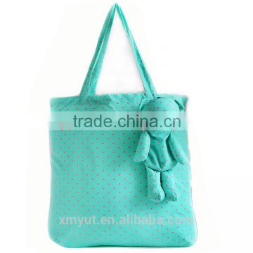 polyester cute shopping bag