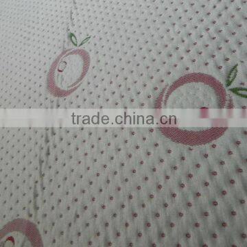 Hangzhou manufacturer polyester rayon mattress fabric