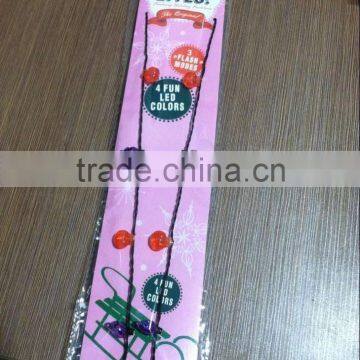 Christmas Bulbs LED Light Up Necklace Holiday Adult Child Costume Accessory photo-5