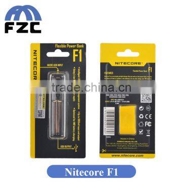 Alibaba Wholesale China Supplier Original Nitecore F1 USB Charger 5V 1A Portable Charger 18650 Battery Charger