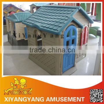 mini unique kids toy plastic house, perfect shape indoor and outdoor play house