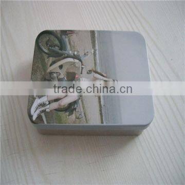 Hot Sell Metal Button Tin Box