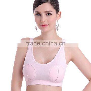 Women's 3 Color Nursing Hands Free Pumping Bra Breast Feeding photo-2