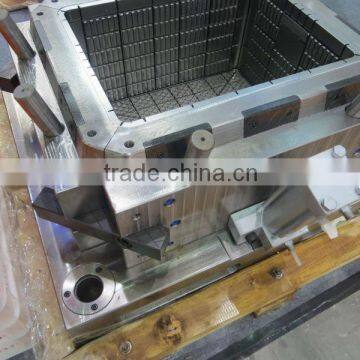 plastic turnover crate mold,plastic storage box mould