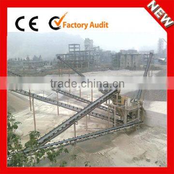 Low price 100t/h Soft river granite stone crusher plant