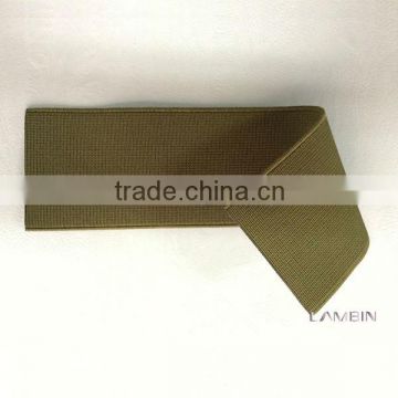 High dencity polyester elastic woven tape