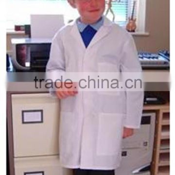 Disposable Non Woven White Kids Lab coat