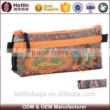 pattern double sided pencil case titer