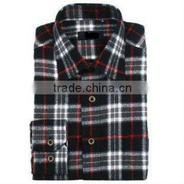 men's polyester and cotton casual shirt