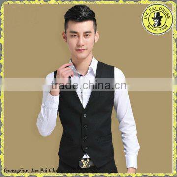 Fashion Design Formal Casual Wool Vest Men