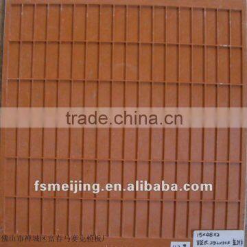 Moulding plastic for glass mosaic