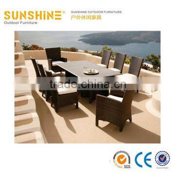 China factory wholesal outdoor rattan garden furniture/ wicker patio garden furniture