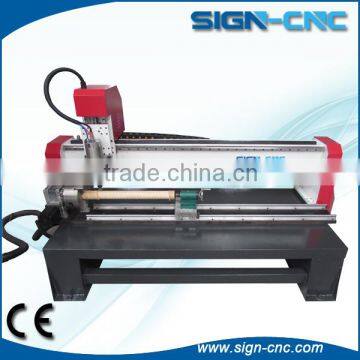 Statue cnc wood router for carving round timber and square timber woodworking rotary machine for sale