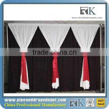 Allstar Elegant Telescopic beautiful pipe drape system wedding backdrop stand