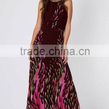 WW013 Firework Maxi Dress | Marisara