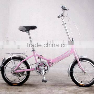 16" steel good folding bicycle/bike/cycle