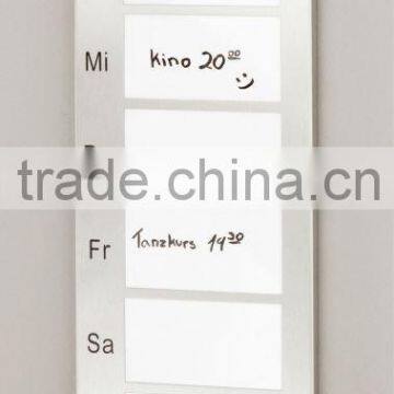 magnetic note board with calendar