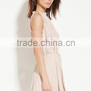 2016 Fashion Contemporary Eyelash Lace Casual Dress For Girls photo-4