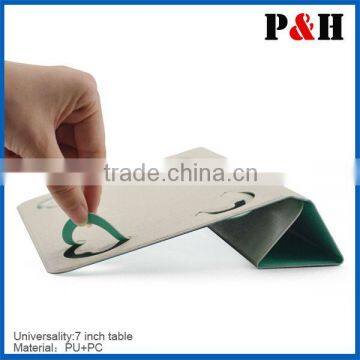 High Quality Tri-fold 7 Inch Tablet Case Cover ,Universal PU Leather Case Cover Stand photo-4