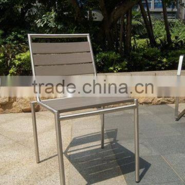 High quality polywood stainless steel side chair