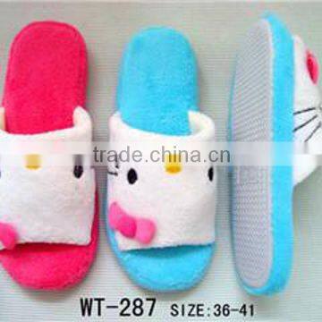 cutest design warm cotton fabric ladies bathroon slipper good price girls house bathroom slipper shoes