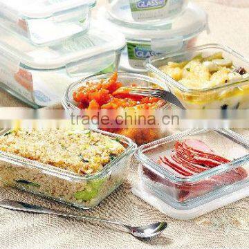 High quality glass kitchen storage containers