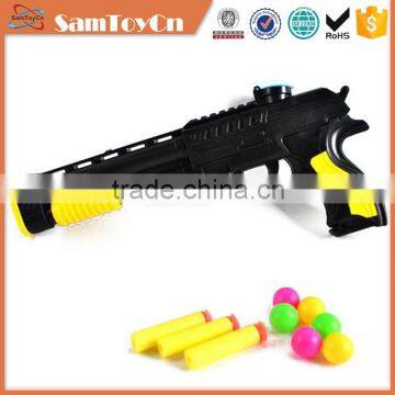 Boy toy ping-pong toy gun with bullet