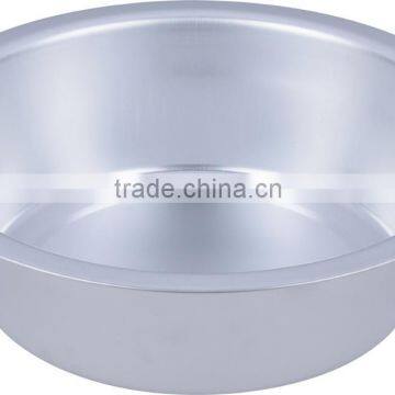 china wholesale Durable big round aluminum wash basin for children