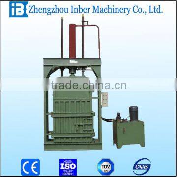 Vertical hydraulic balers for hard rubber/plastic/pet bottle/hay/fiber items