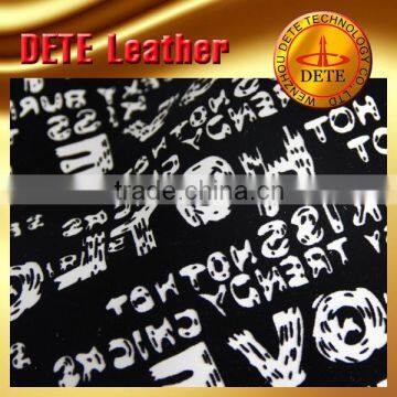 Leather Wall Panel China Leather pu Synthetic Leather With Flocking for Sofa