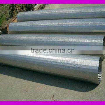 Stainless steel wedge wire screen filter cylinder