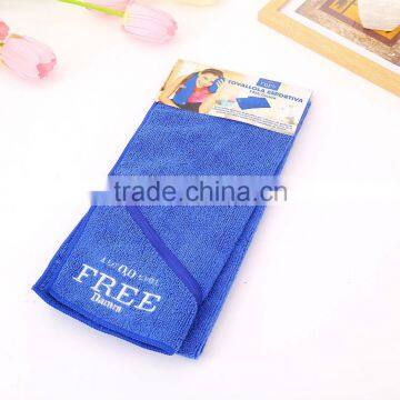 Antibacterial Microfiber towel sports beach car cleaning , Microfiber custom gym towel