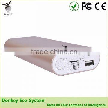 slim body 10000mA mobile battery charger power bank for android