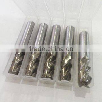 4Flute milling cutter, HSS super hard end mills