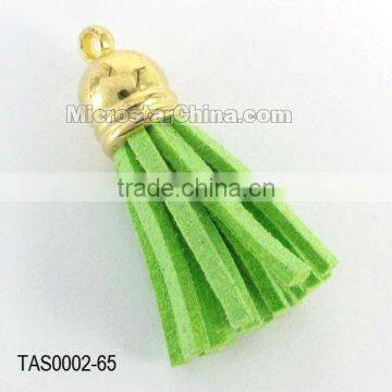 Korea top grade tassel, Korea suede