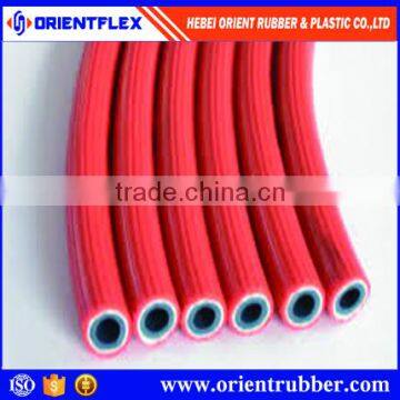 Natural rubber compound PVC gas hose with connector