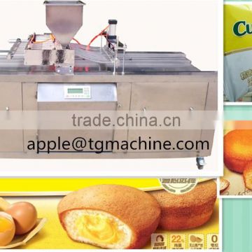 Automatic cake making machine & filling cake production machine