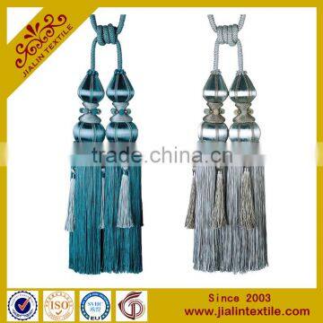 Rayon tassel acrylic bead tassel decoration tassel for curtain